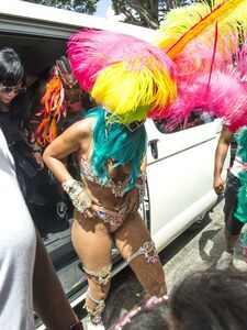 Rihanna Barbados Festival Pussy Slip Leaked