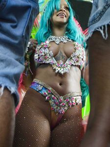 Rihanna Barbados Festival Pussy Slip Leaked